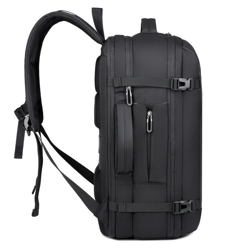 Business Commute Large Capacity Scalable Waterproof Computer Backpack
