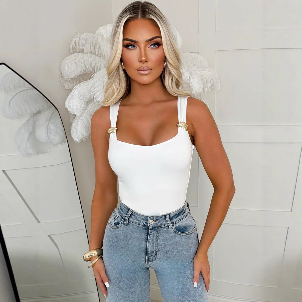 Strap-style High-end Chic Bodycon Jumpsuit