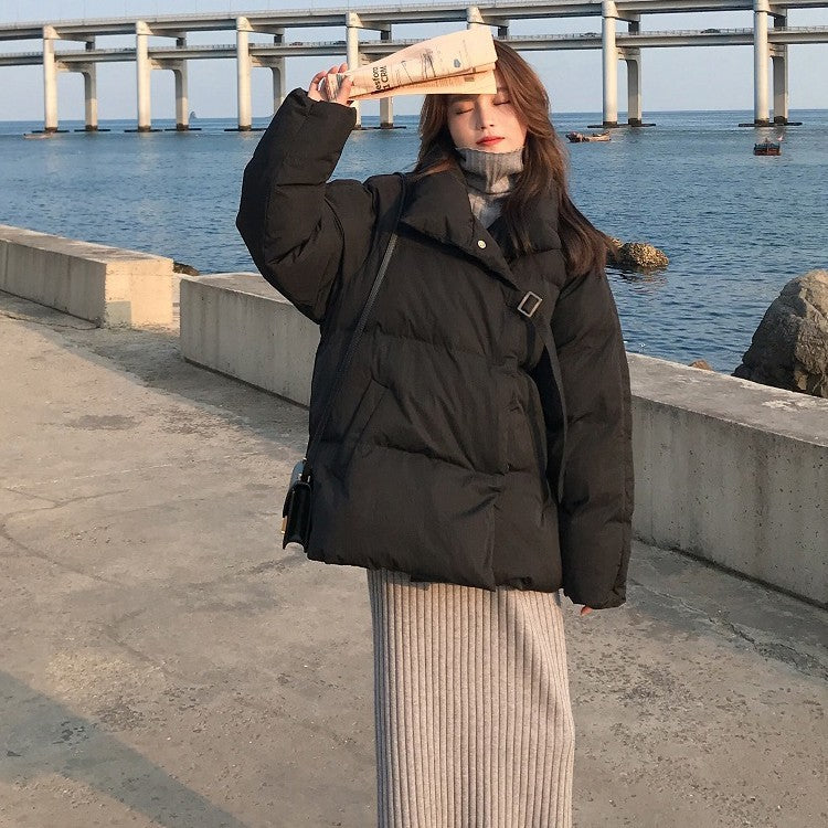 Women's Short Loose Down Cotton-padded Jacket