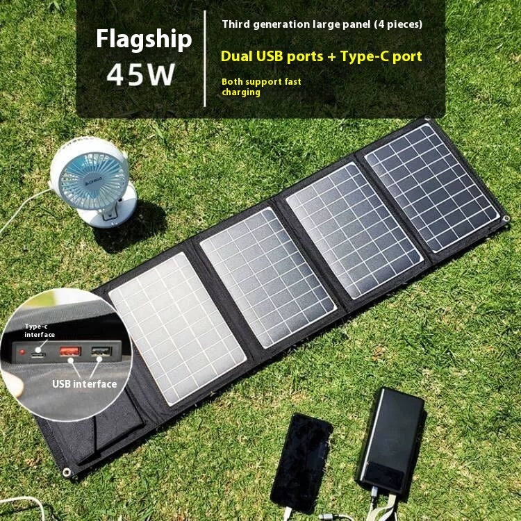 Outdoor Portable Solar Panel Folding Bag