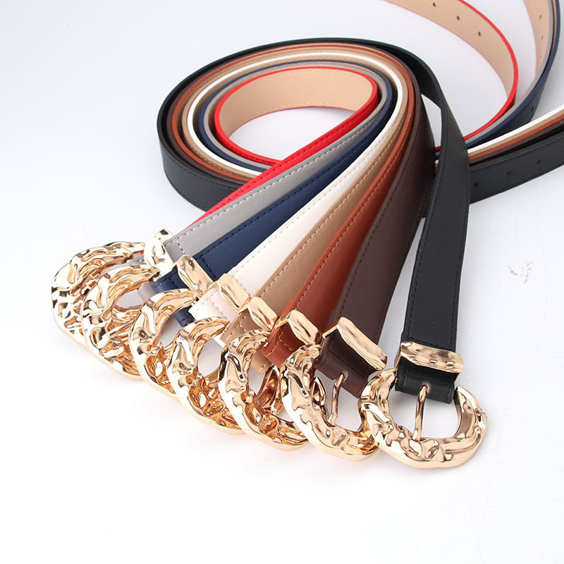 Fashion Characteristic Belt European And American Fashion Simple Jeans Pant Belt