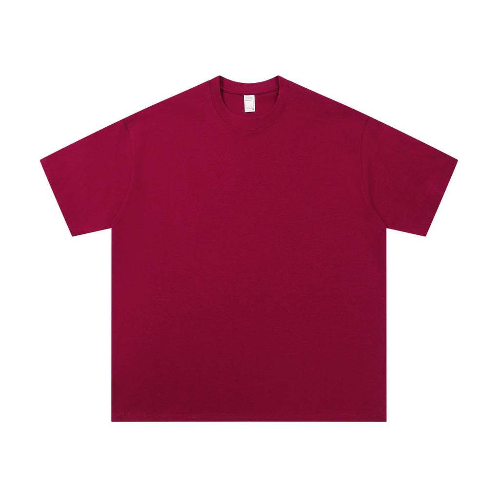 Cotton Loose-fitting Casual Round-neck T-shirt