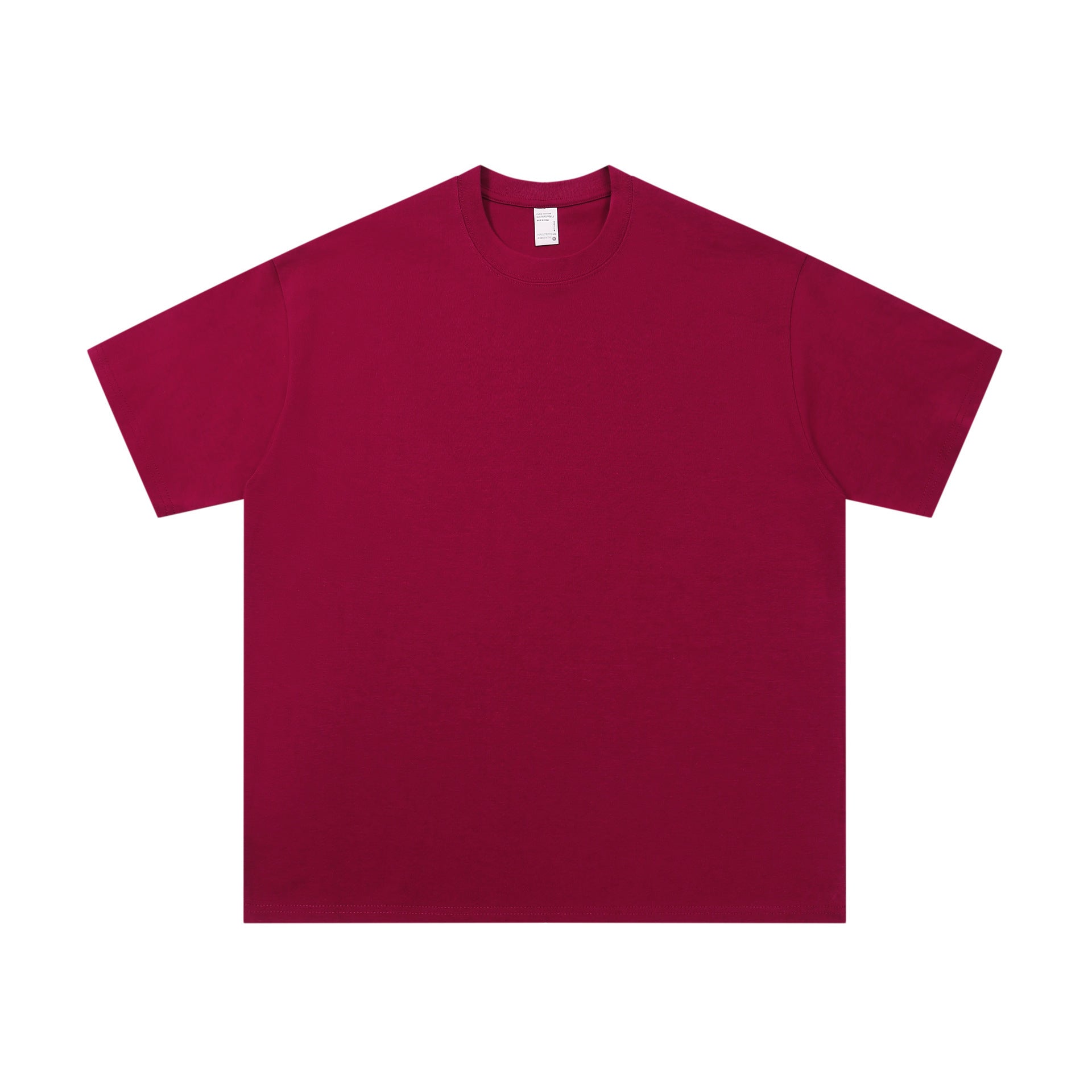 Cotton Loose-fitting Casual Round-neck T-shirt