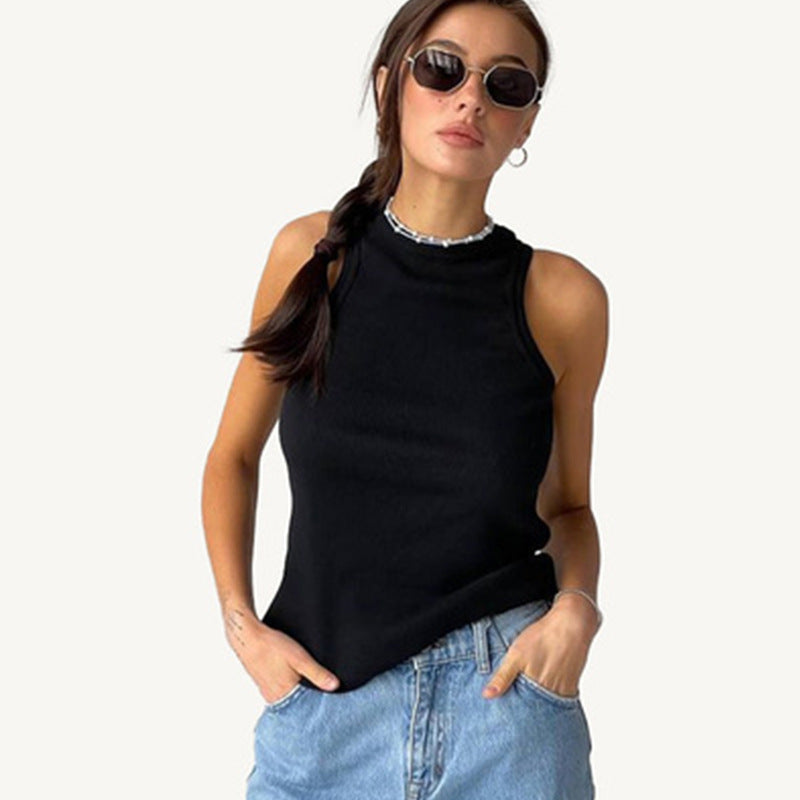 Summer Slim Fit Short Sexy Slim Fit Vest Tight