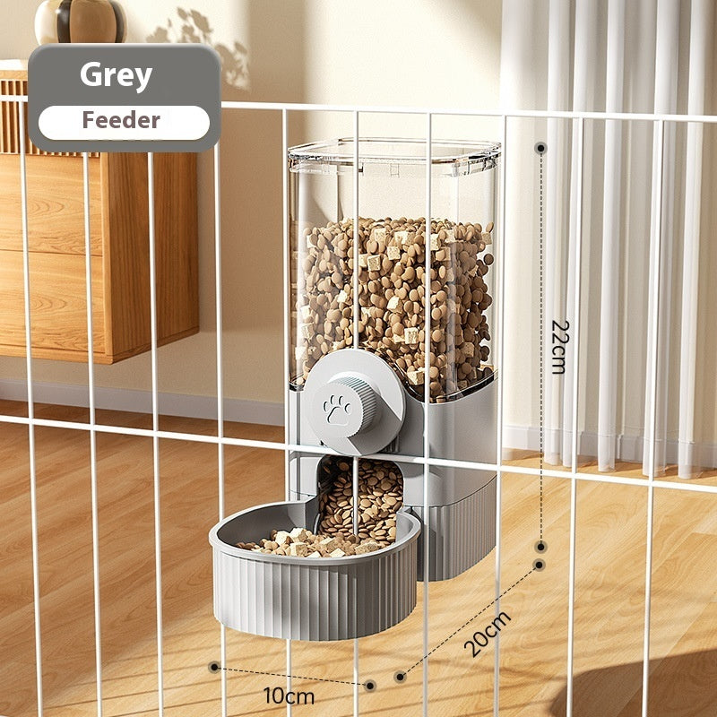 Hanging Cage Dog Basin Cat Bowl Automatic Pet Feeder