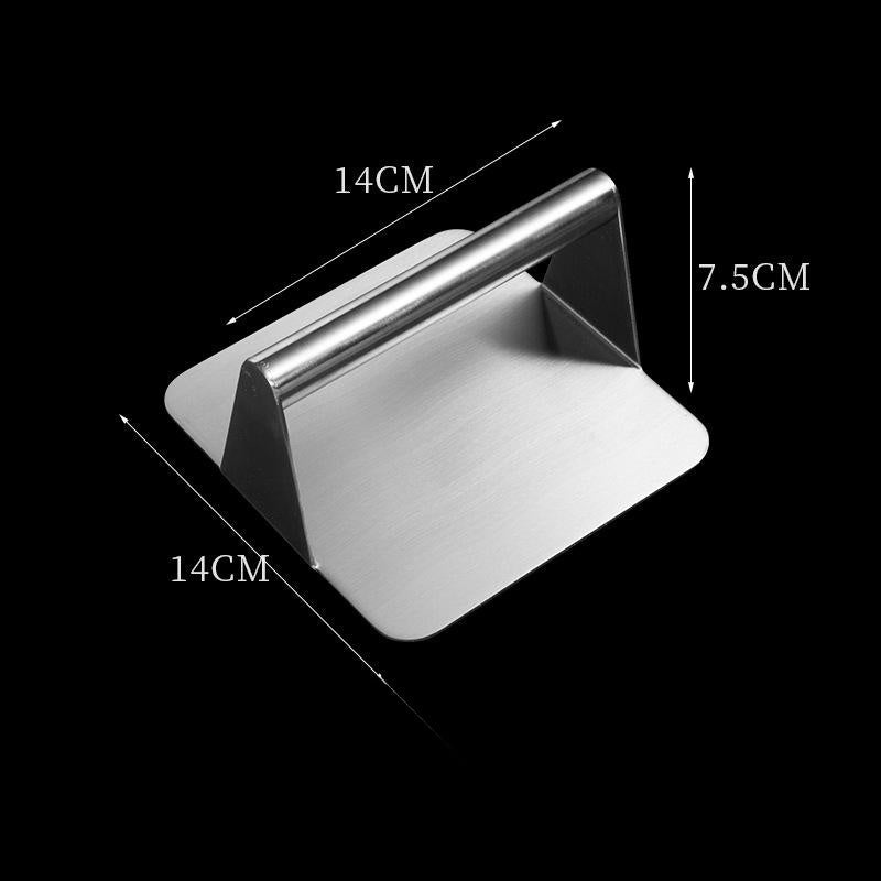 Stainless Steel Hamburger Integrated Square Round Meat Pressing Machine