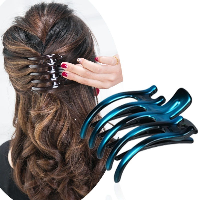 Handmade Hair Accessories Five-tooth Practical Large Haircut Grip