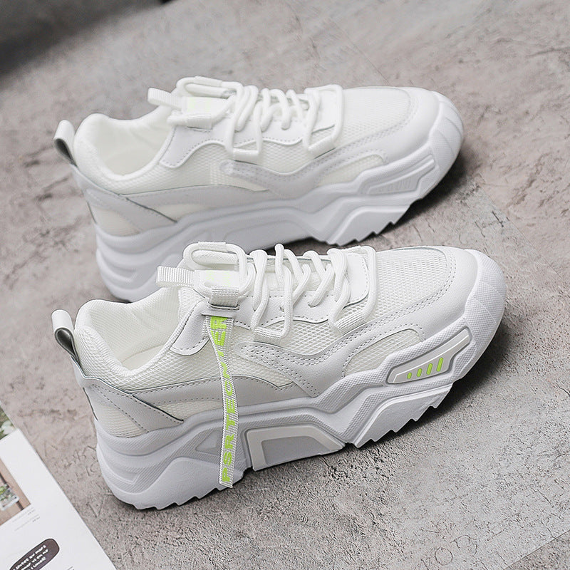 Breathable Old Shoes Women's Mesh Candy Color Sneakers