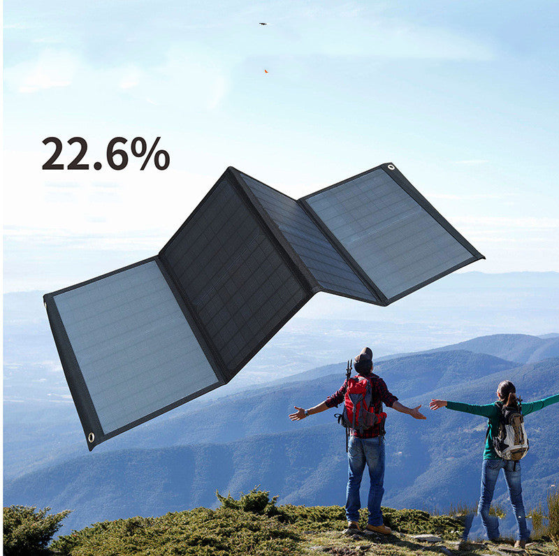 Folding Solar Panel Folding 5V12V Mobile Phone Notebook Outdoor Power Supply