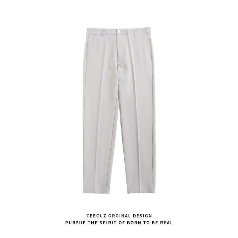 Trendy Ins Draping Design Wide-leg Pants