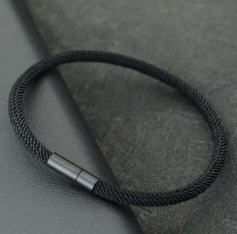 Couple Wearable Lucky Beads Simple Woven Hand Strap