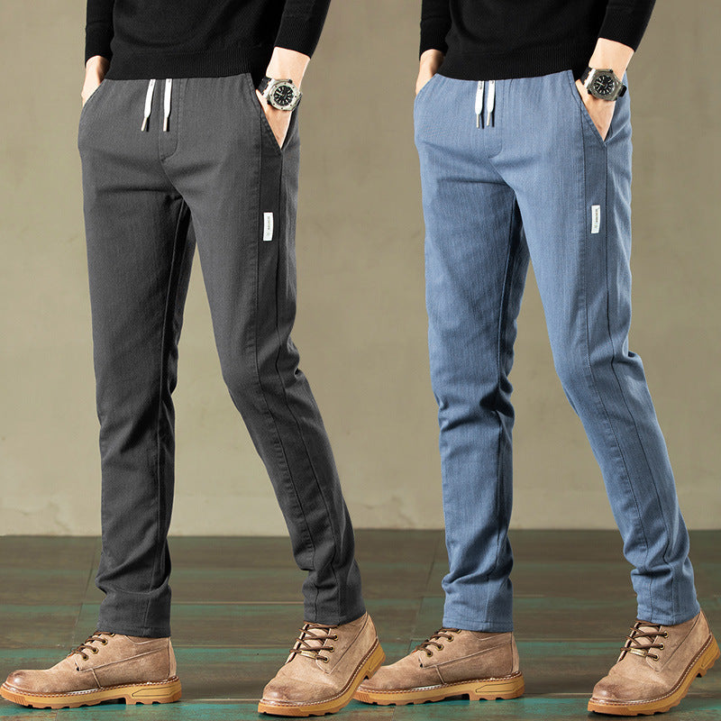 Loose Straight Casual Pants Stretch Sports Trousers