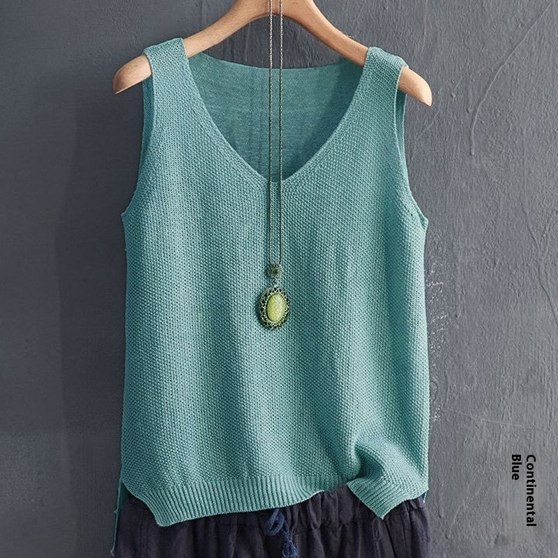 Loose Large Size Strap Vest For Women Summer