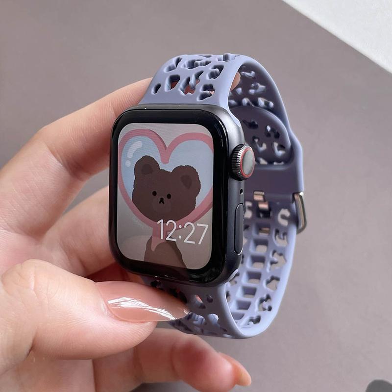 Hollow Silicone Women's Smart Watch Wristband