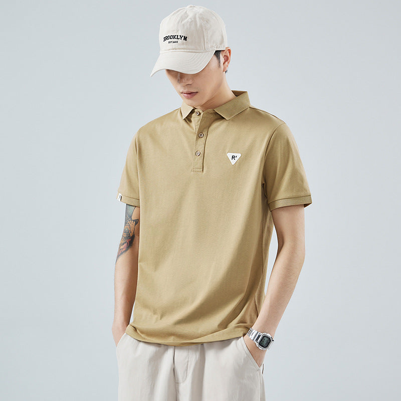 Short-sleeved Men's T-shirt Business Casual Top