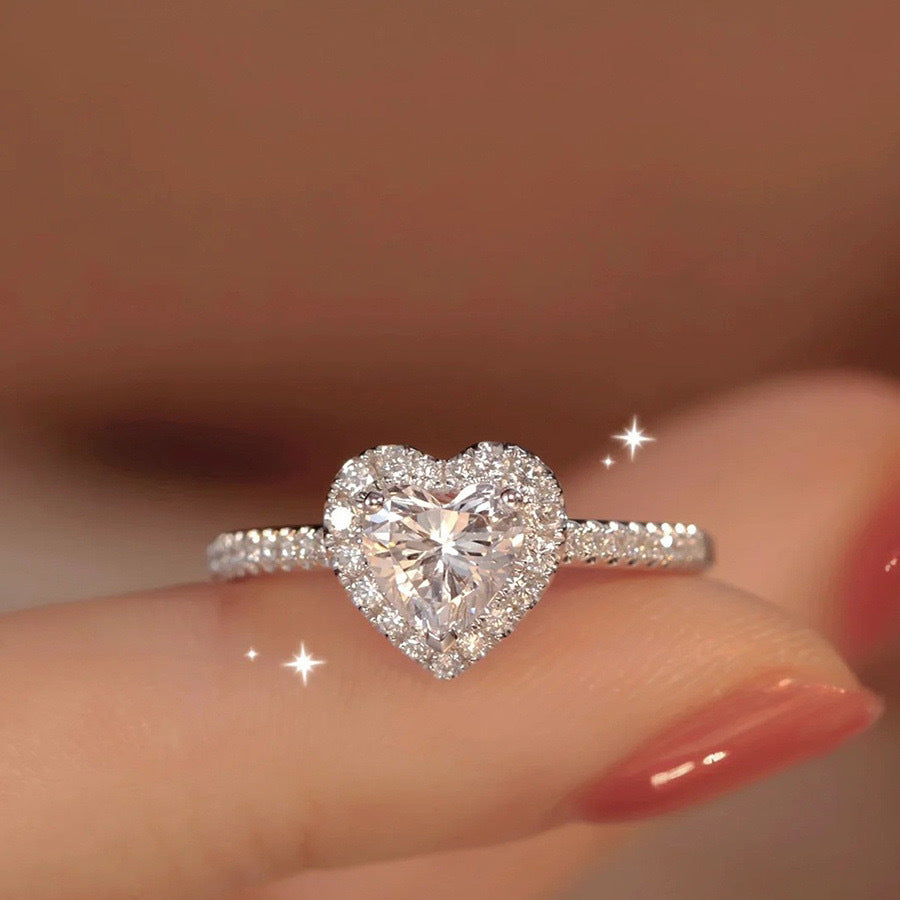 Heart-shaped Ring For Women