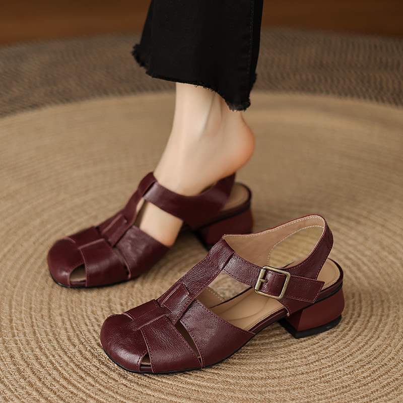 Super Comfortable Super Soft Sheepskin Roman Sandals