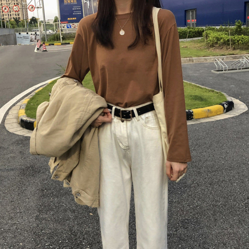 Loose All-matching Student Clothes Women's Top