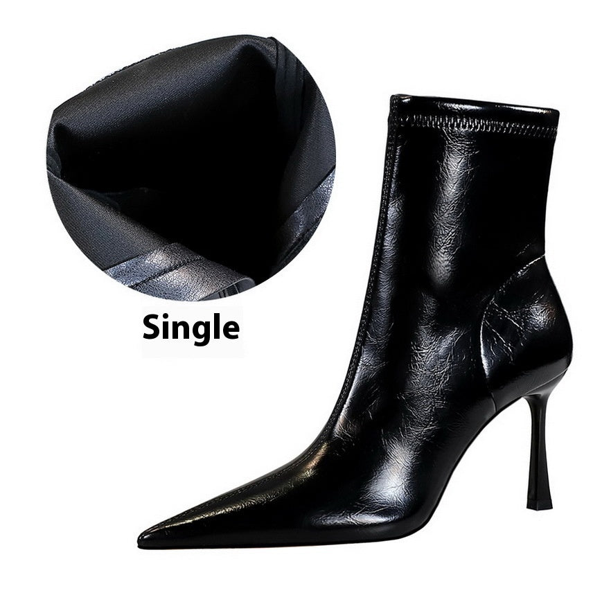 European And American Style Fashion Banquet Female Boots Short Tube