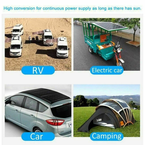 Solar Panel Kit Generator Camping Power For Battery Charger Mono Regulator AUS