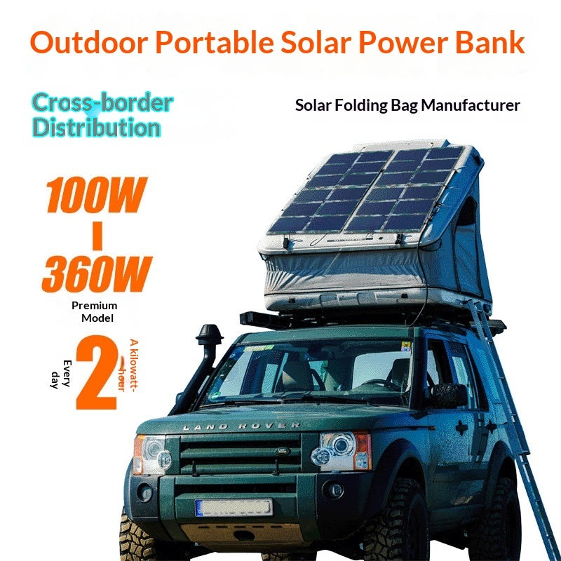 High-efficiency Monocrystalline Solar Panel Charging Photovoltaic System Outdoor Power Pack
