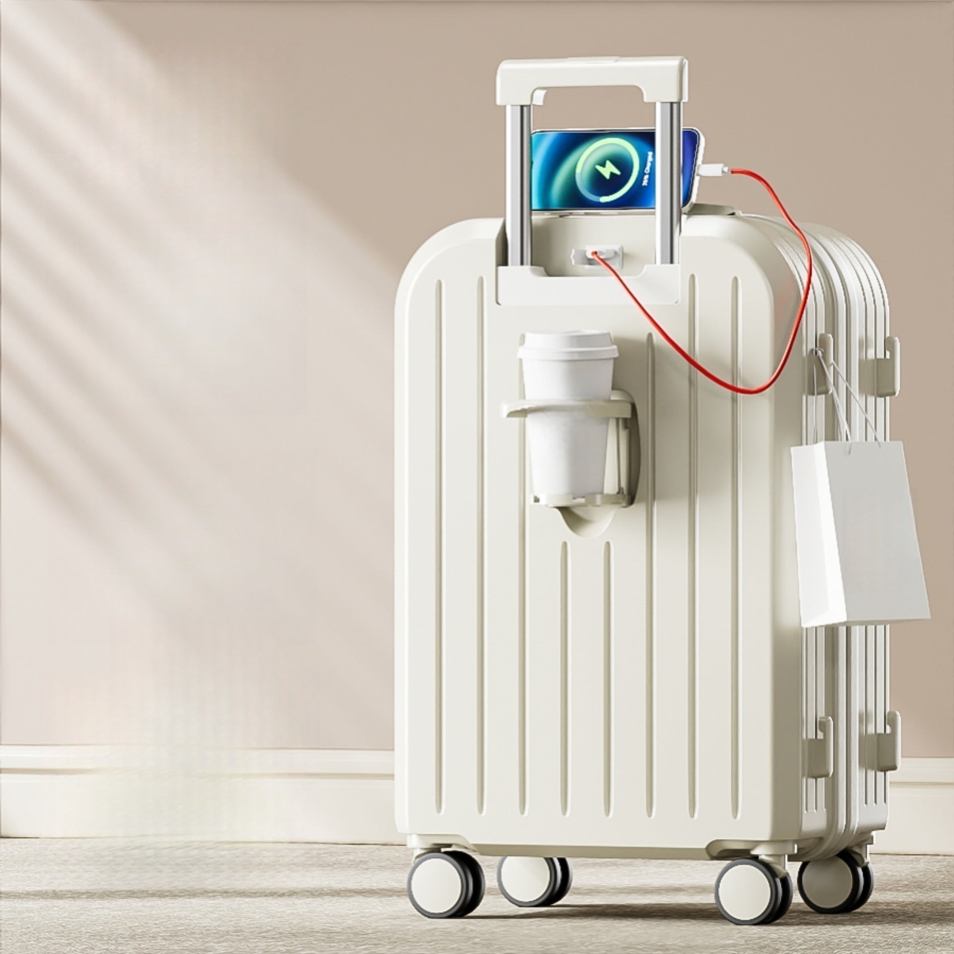 Small Lightweight Password Suitcase Durable Suitcase Trolley Case