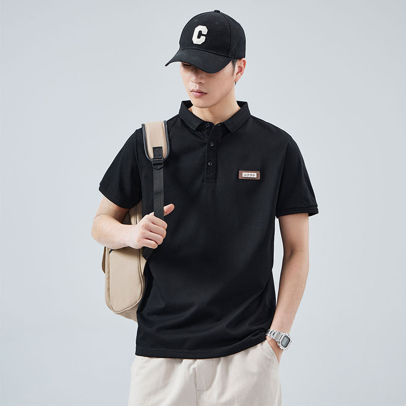 Short-sleeved Men's T-shirt Business Casual Top