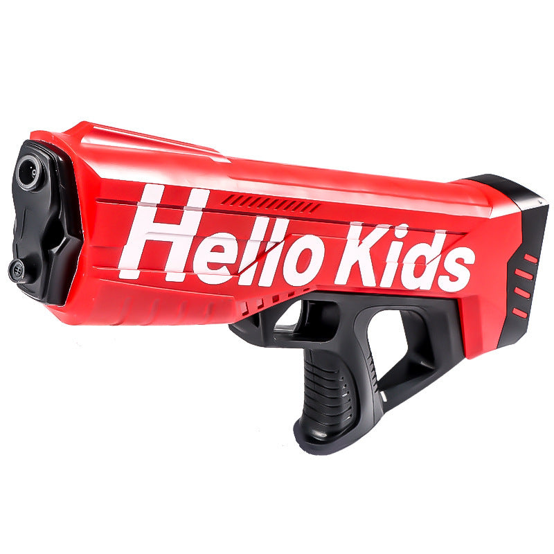 Children's Electric Continuous Hair Gun Toy One-click Water Absorption Can Be Launched