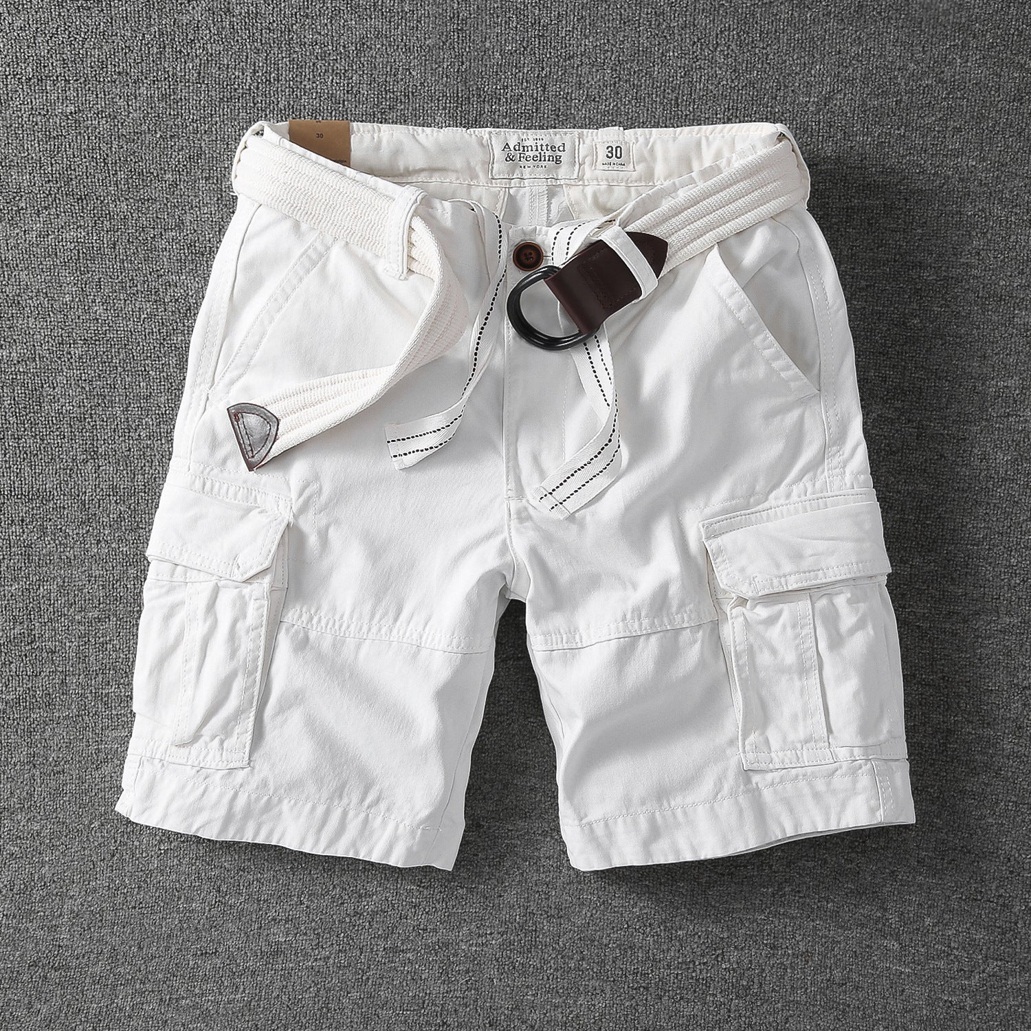 Retro Heavy Casual Overalls Pants