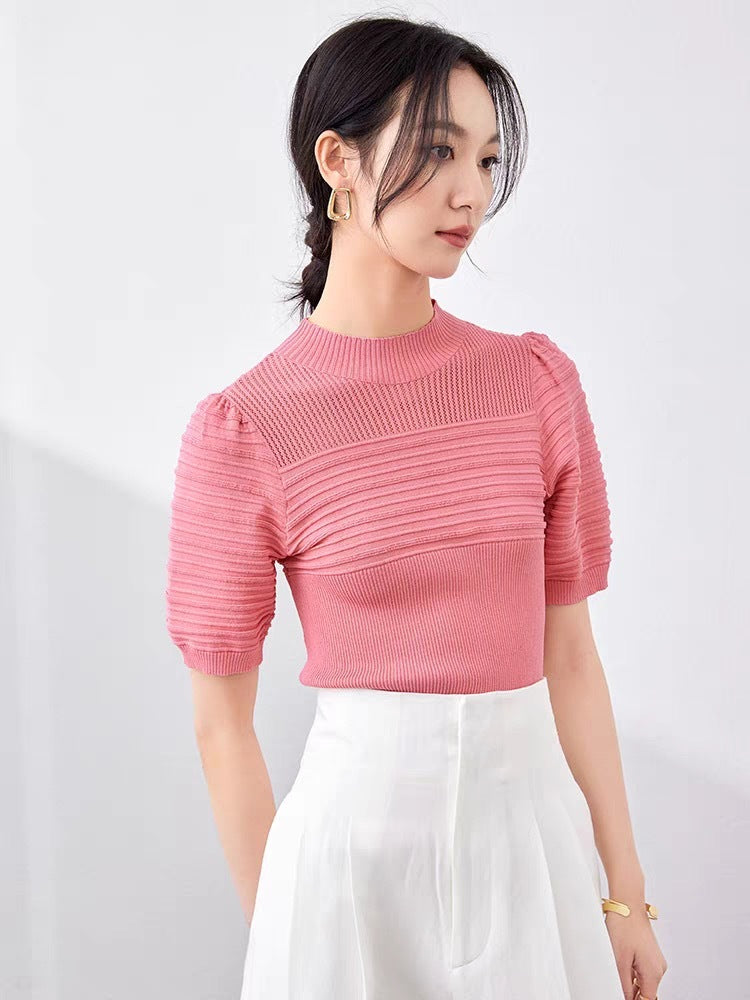 Woolen Sweater Bottoming Top Women's Extra Long Sleeves