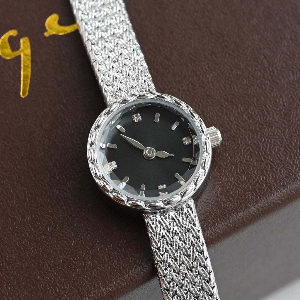 Mid-ancient Simple Retro Special Interest Light Luxury Small Golden Watch Women