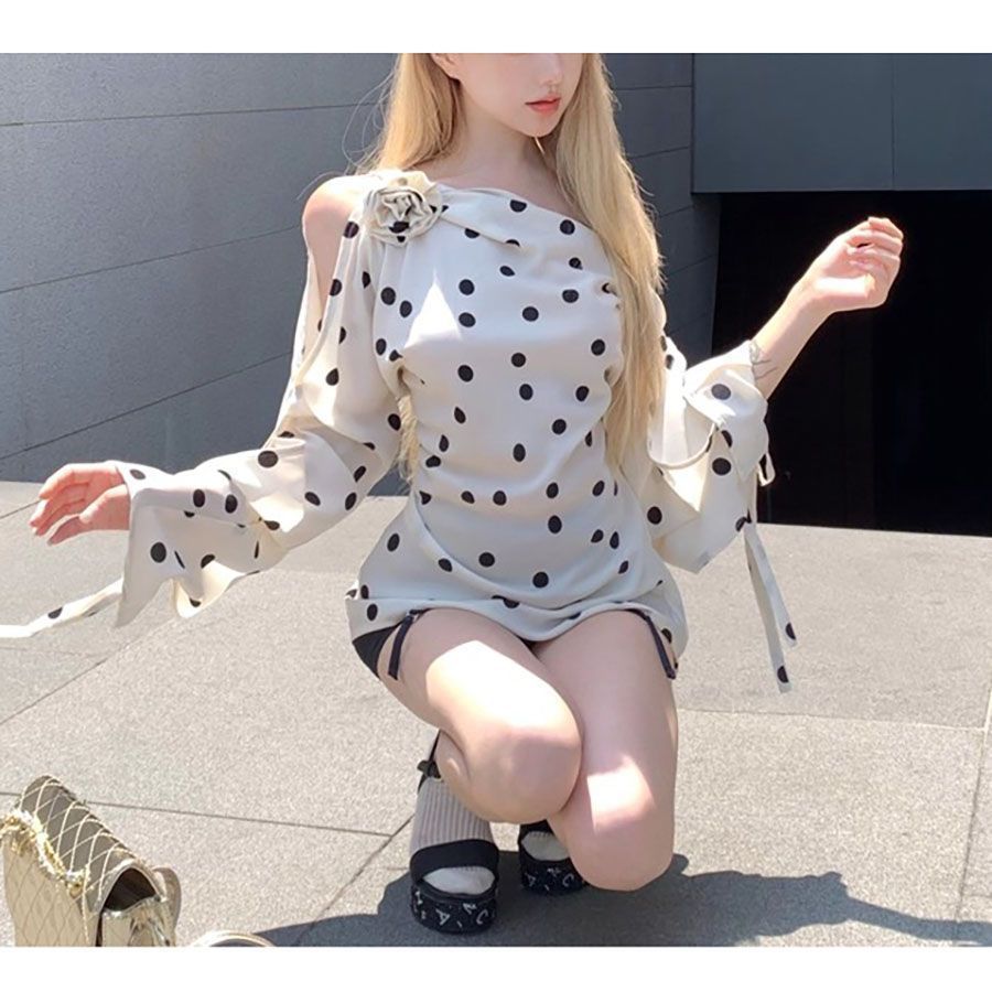 High-end Designer-style Asymmetrical Top