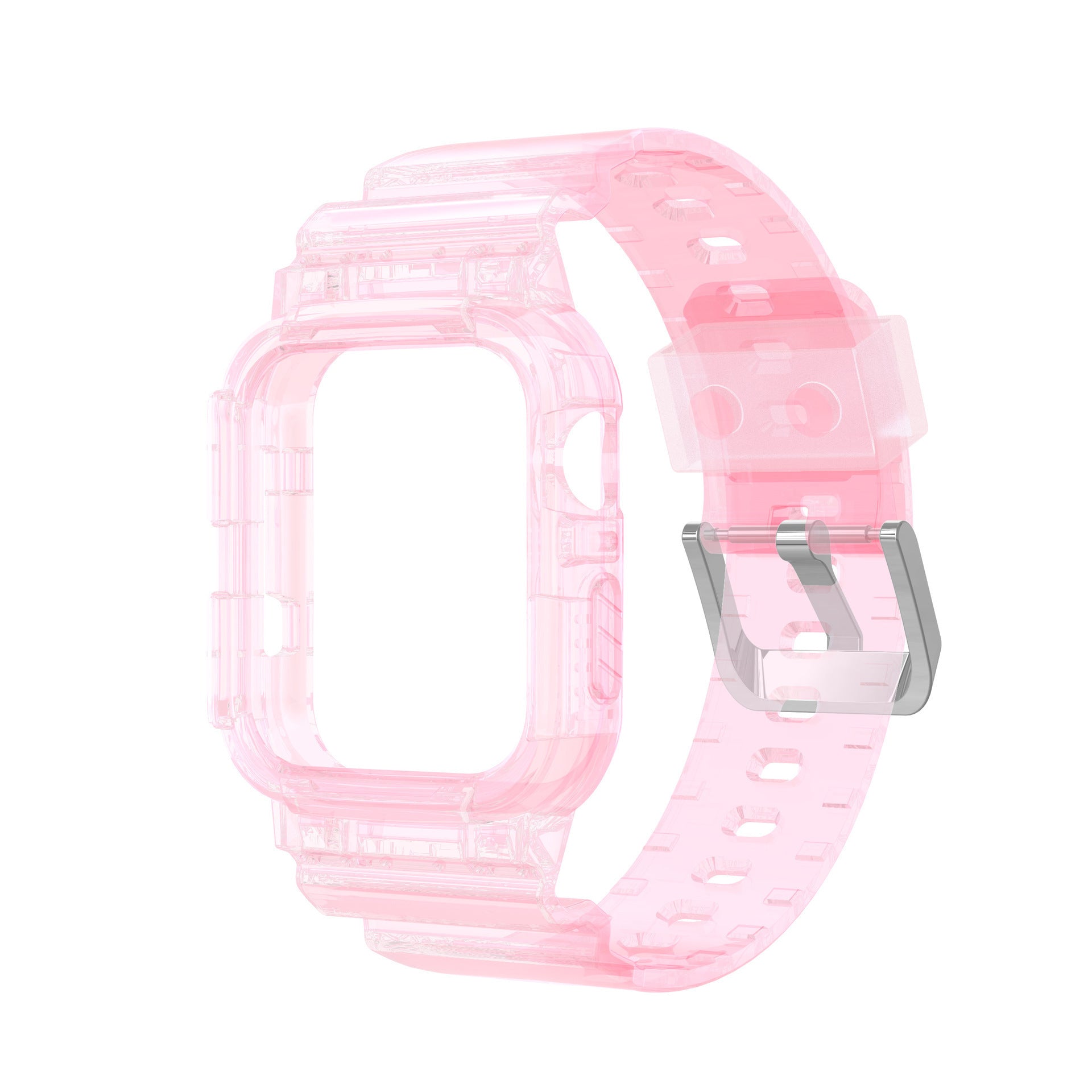 Smart Watch TPU Transparent Glacier Strap