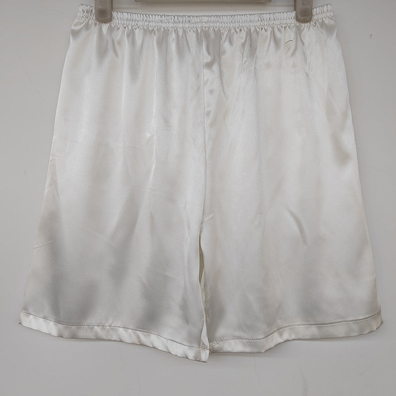 Men's Simple Home 5-point Silk Ice Silk Shorts