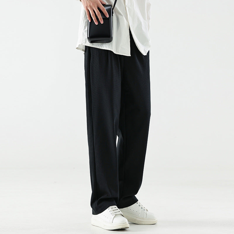 New Japanese Style Simple Casual Pants Men