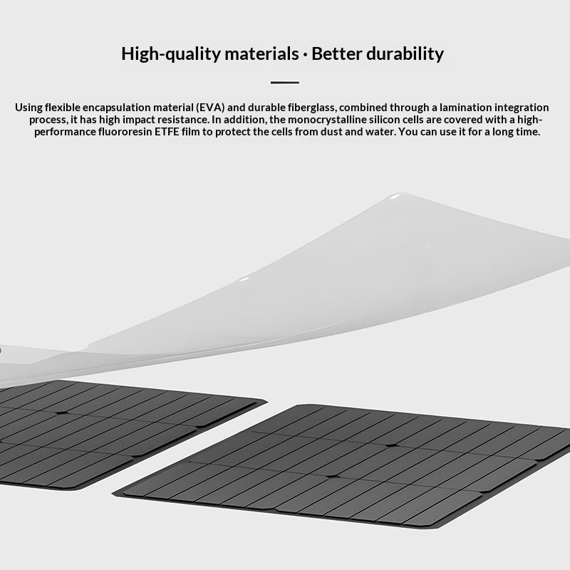 200W Solar Power Panel Outdoor Portable Power Station