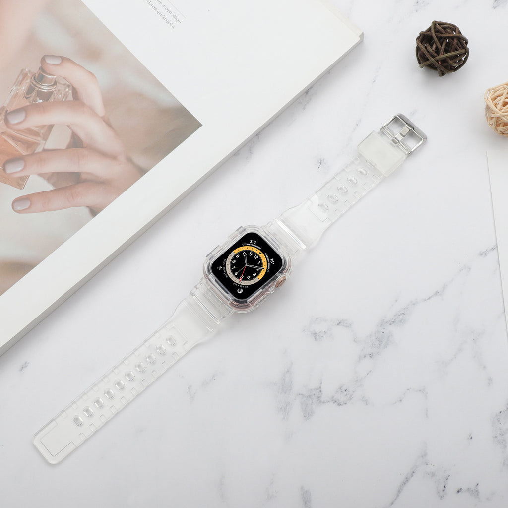 Smart Watch TPU Transparent Glacier Strap