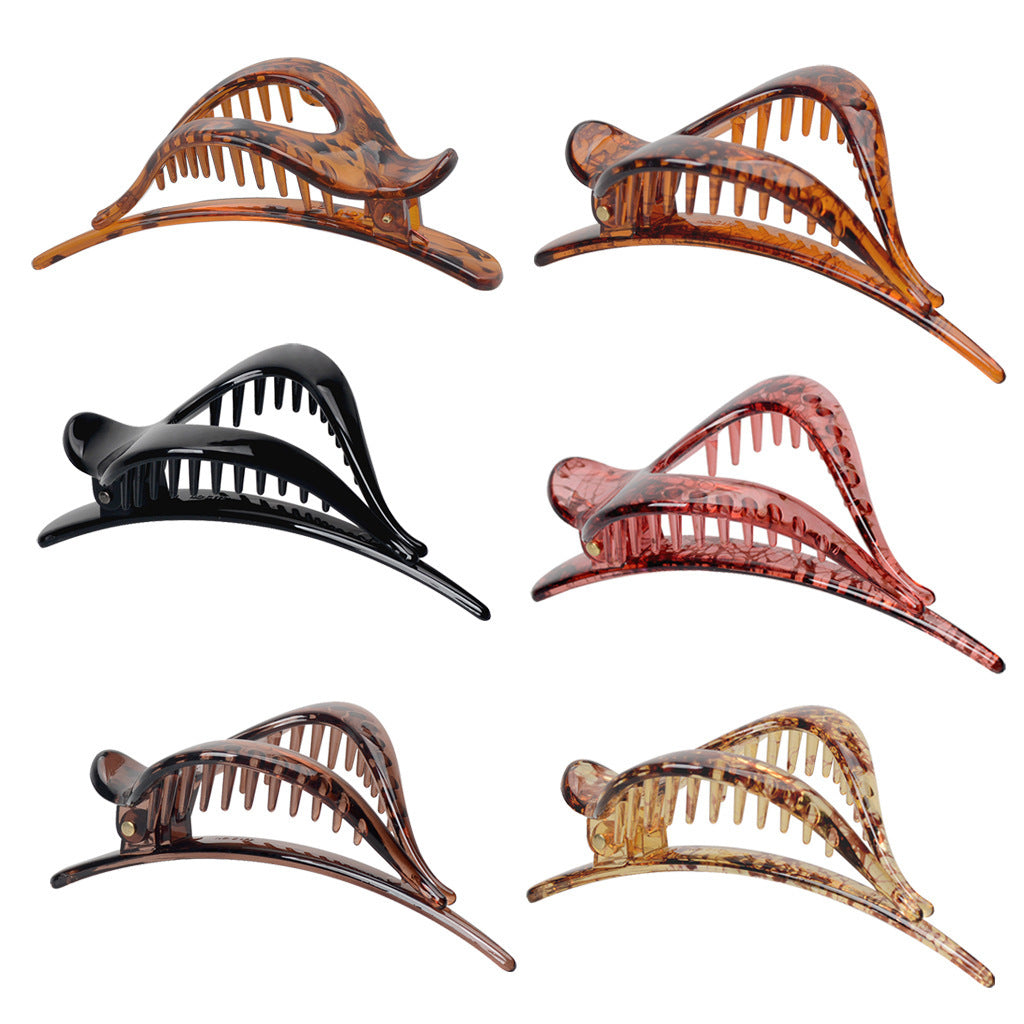 Shark Clip Sweet One Stroke Through Heart Duckbill Clip