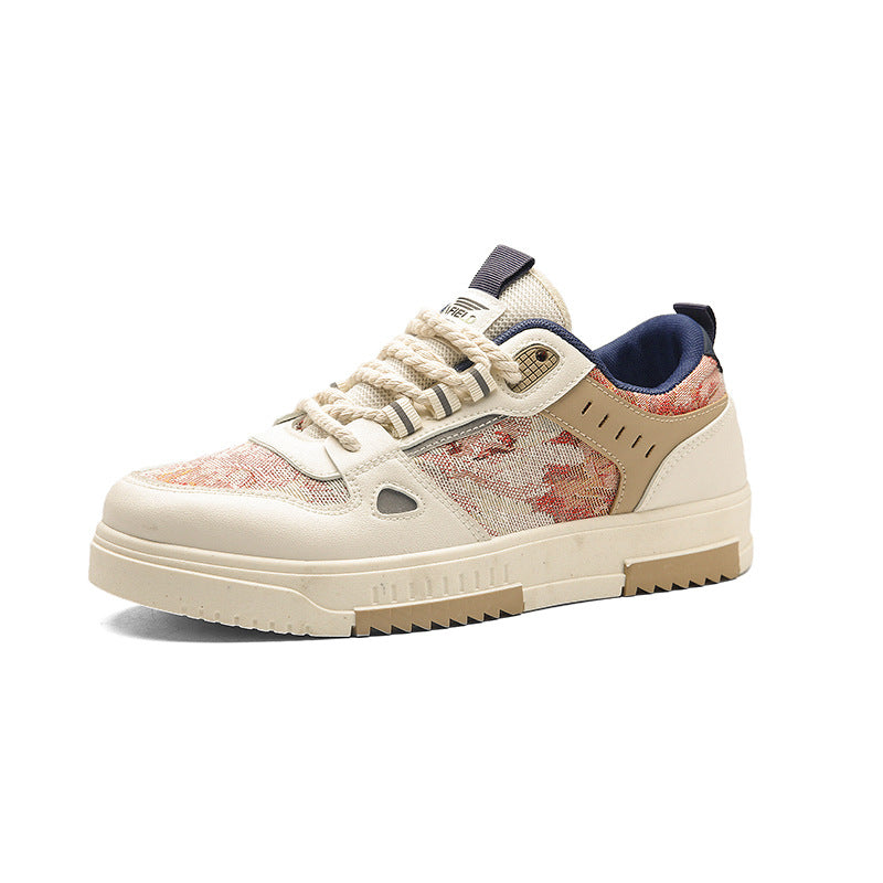 Height Increasing Leisure Leather Board Shoes