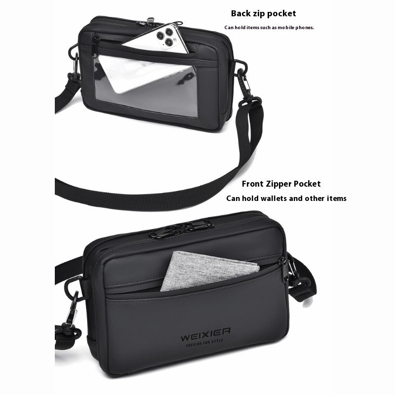 Simple Men's Outdoor Fashion Casual Messenger Bag