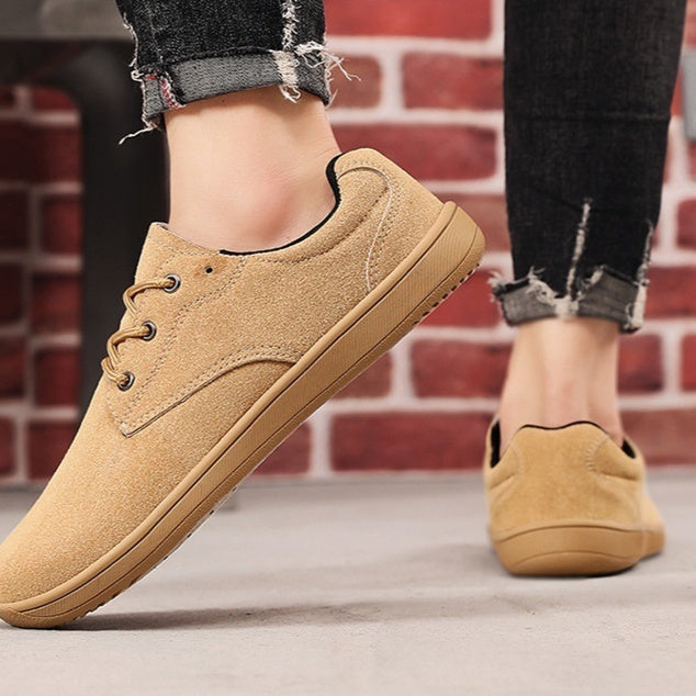 Spring Suede Large Size Casual Shoes Flat