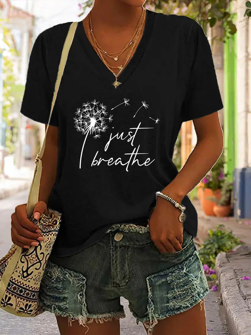 High-grade Spring V-neck Women's