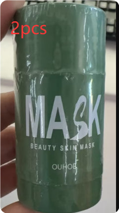 Solid Cleansing Mask Oil Control Shrink Pores To Blackheads Cleansing Green Tea Solid Mask Mud Eggplant Mud Mask
