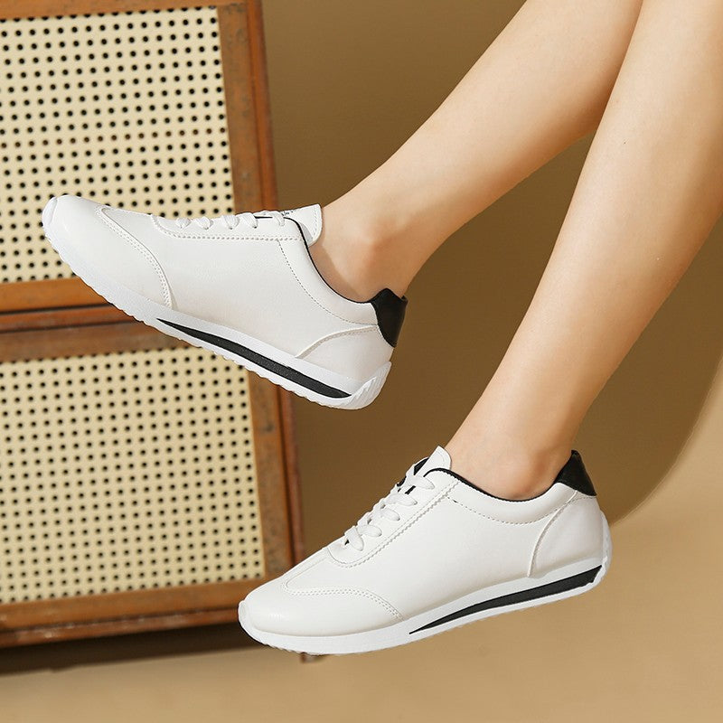 Autumn Casual Sports Trendy White Shoes For Women