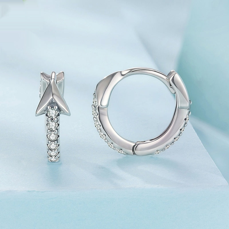 S925 Sterling Silver European And American Popular Design Sense Earrings