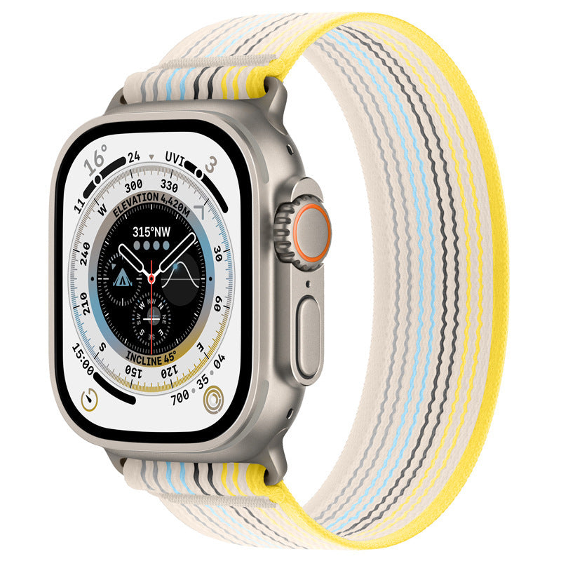 Wild Diameter Single Ring Strap Integrated Nylon Watchband