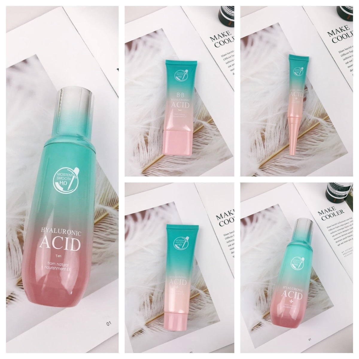 Skin Care Product Set Hyaluronic Acid Moisturizing Facial Care