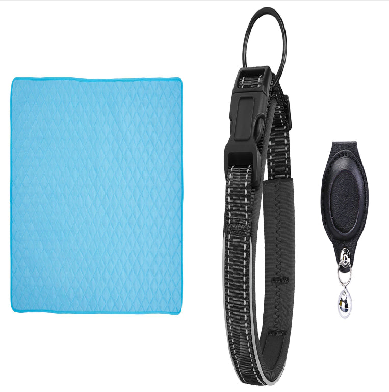 Airtag Tracker Protective Leather Case Pet Collar