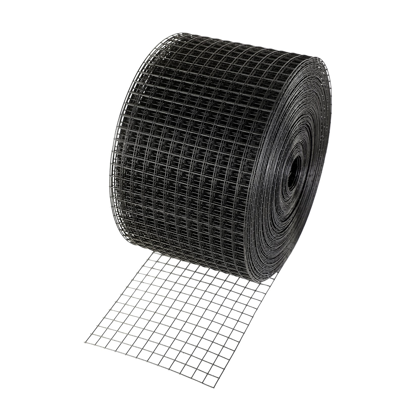 VEVOR 8InchX100ft Solar Panel Bird Guard, Critter Guard Roll Kit With Rust-proof PVC Coating, Solar Panel Guard With 50pcs Tire Wires,