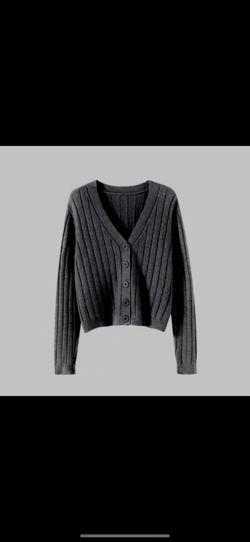 V-neck Sweater Sweater Thin Cardigan Jacket Top For Women